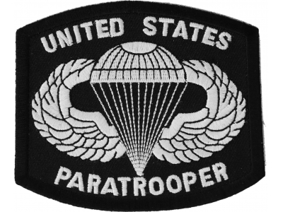 US Paratrooper Patch | US Army Military Veteran Patches